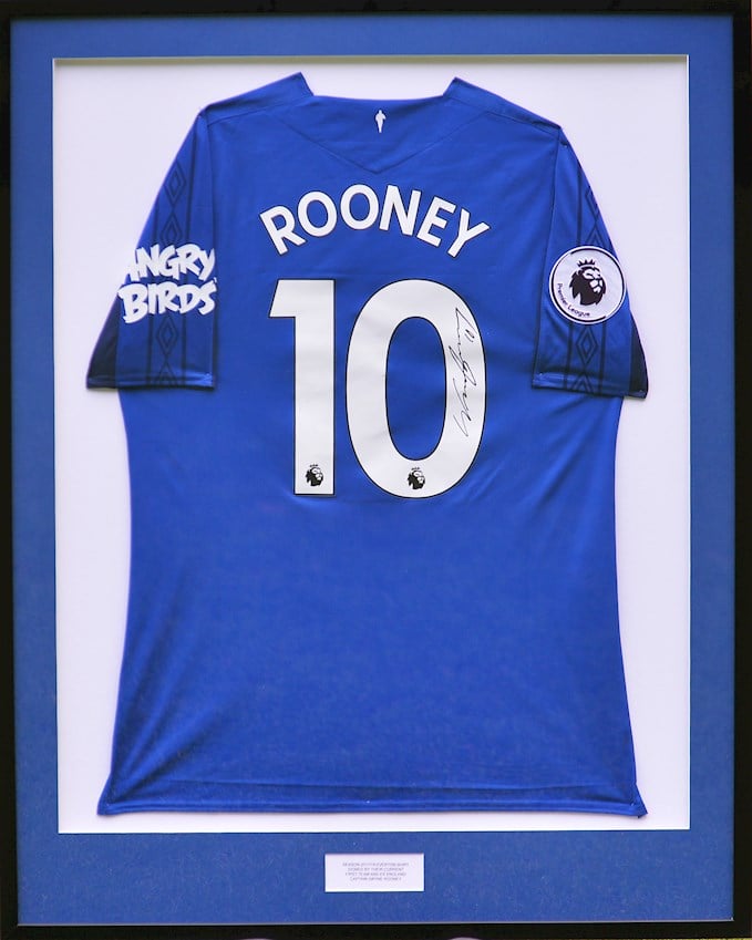 Wayne Rooney Signed Shirt