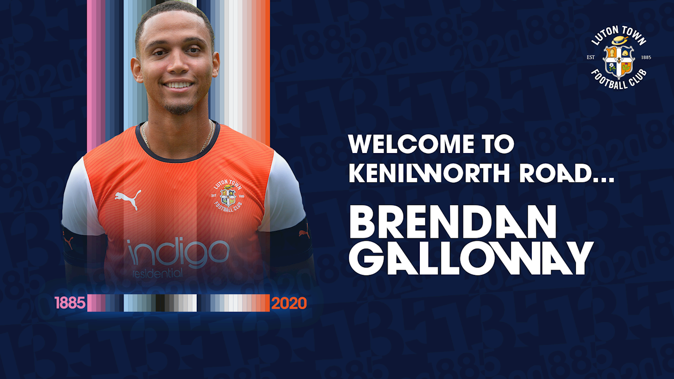 Welcome to Kenilworth Road...Brendan Galloway!