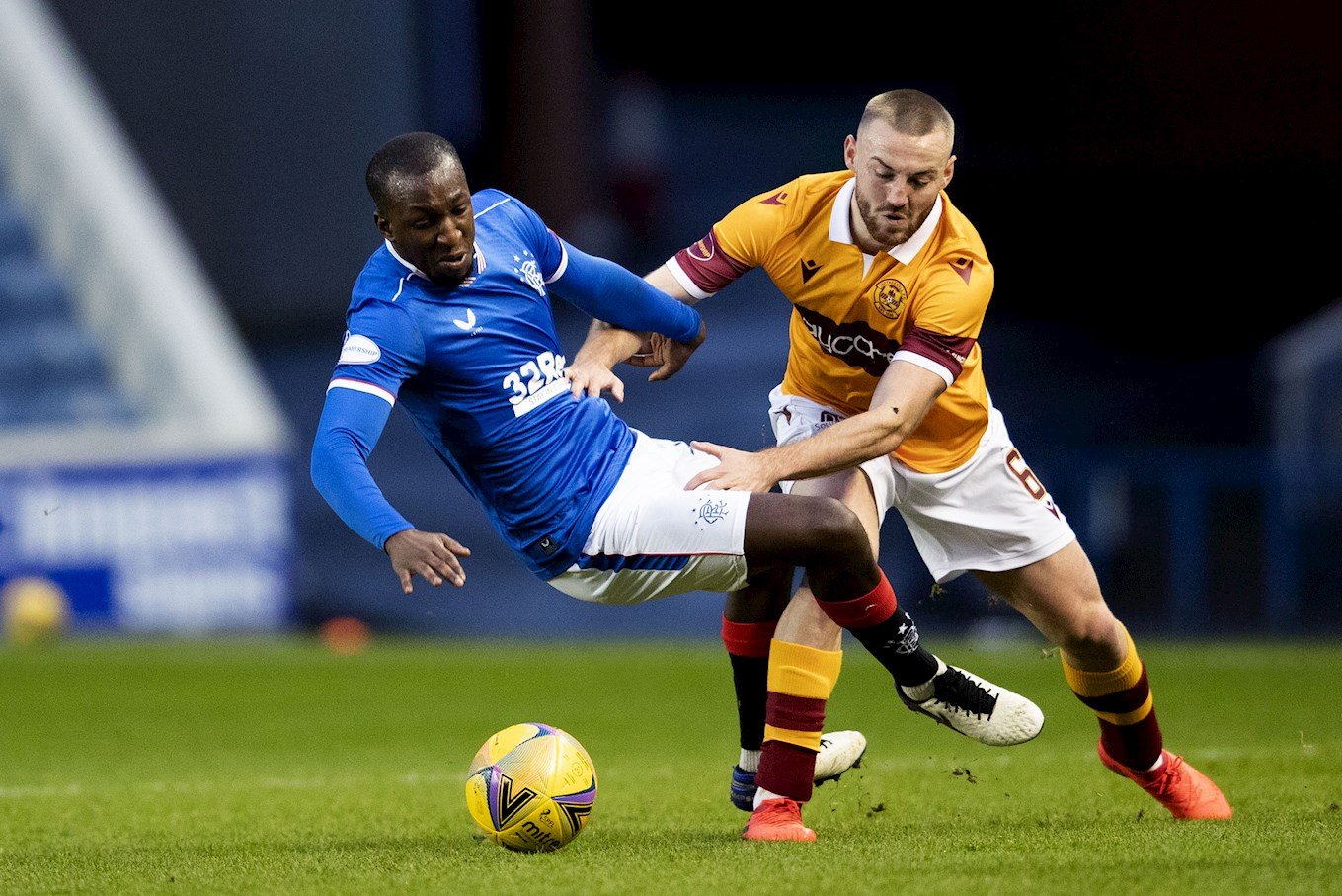 Allan Campbell in action for former club Motherwell