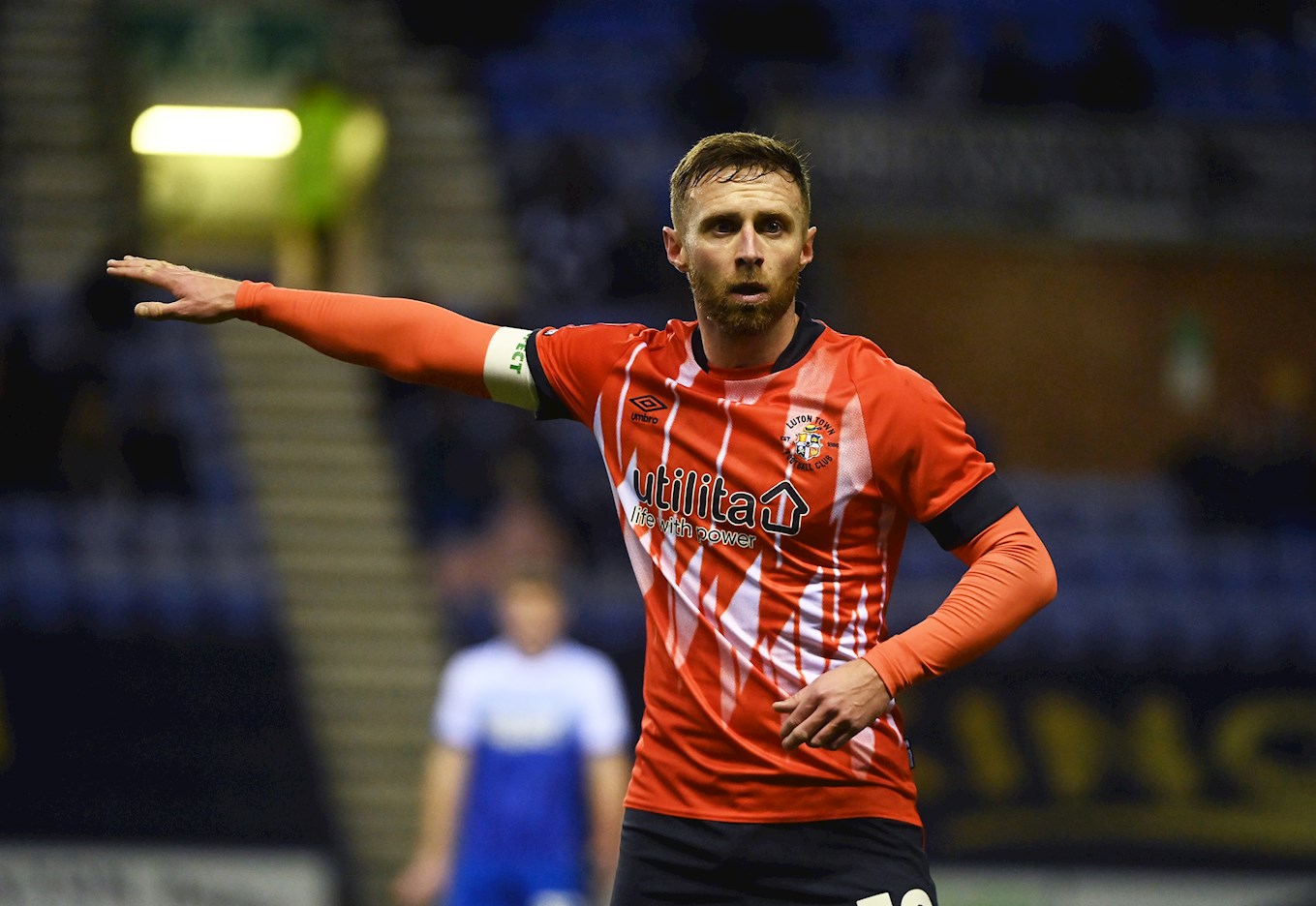 Jordan Clark wore the captain's armband for the first time in the FA Cup third round replay win at Wigan