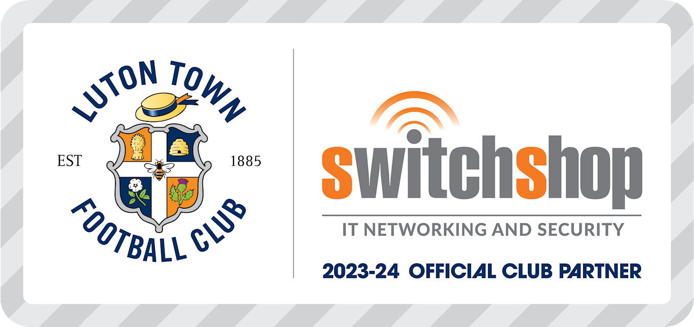 Hatters partner with Luton-based IT networking and cyber security  specialists Switchshop | News | Luton Town FC