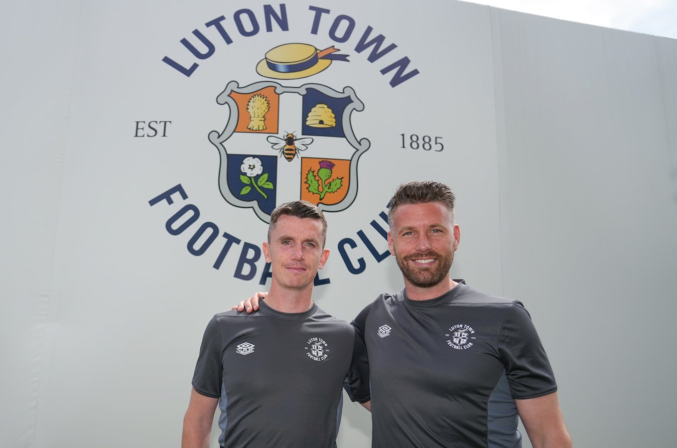 Kevin Foley reunited with his former Wolves team-mate Rob Edwards as part of the Luton Town coaching staff