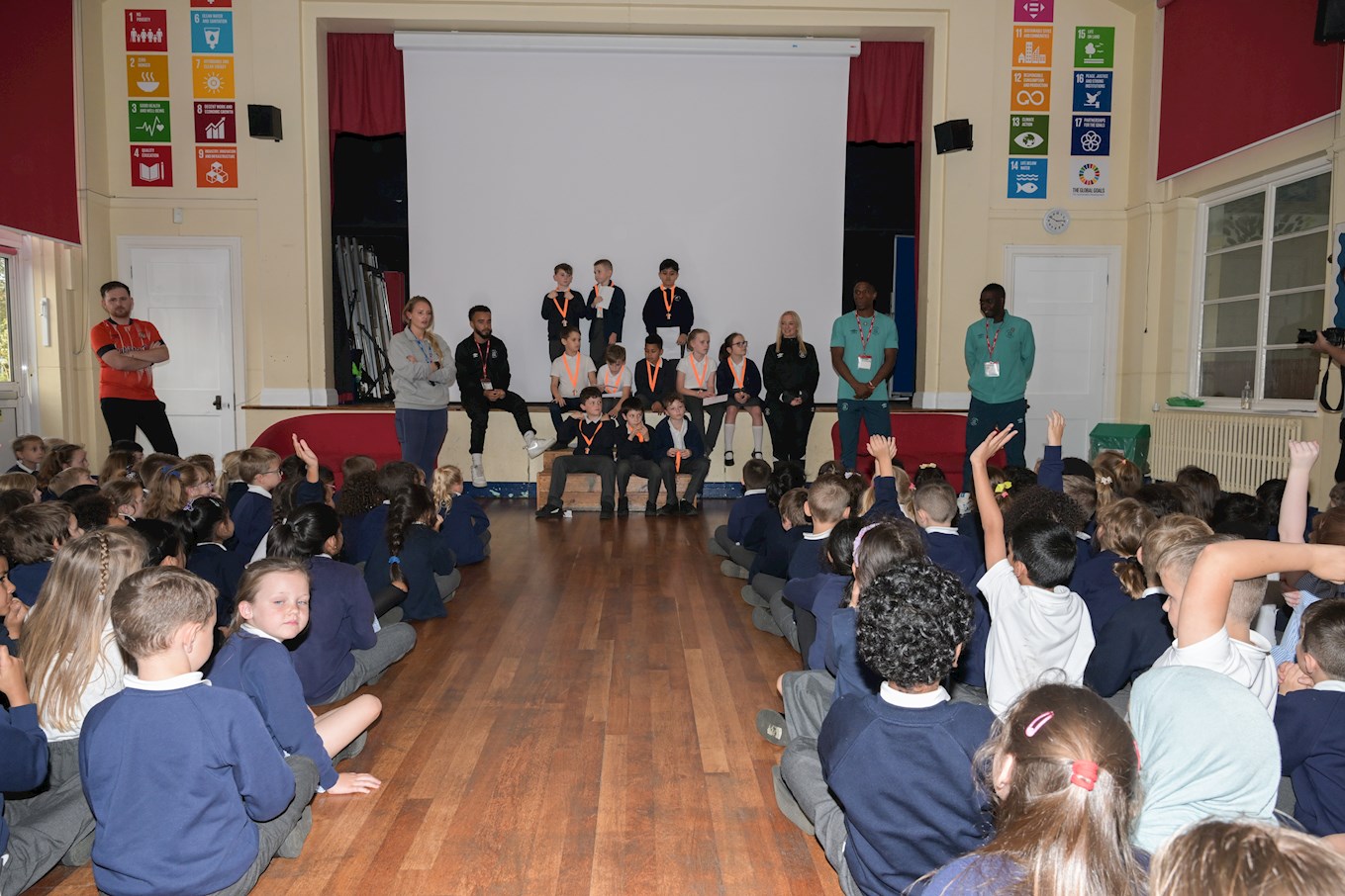 Luton Town Players at Stopsley Primary School 15.jpg